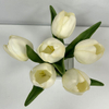 Artificial Cream White Tulip Stem Bundle
