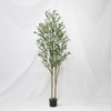 Artificial Olive Tree (Faux Mediterranean Olive Tree with Lifelike Olives & Textured Trunk)