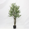 Artificial Olive Tree (Faux Mediterranean Olive Tree with Lifelike Olives)