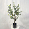 Artificial Eucalyptus Tree (Faux Silver Dollar Eucalyptus Tree with Iconic Round Leaves)