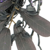 Artificial 12-inch Halloween Purple Faux Bat Spider Garland Table Centerpiece Party Decoration