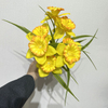 Artificial Daffodil Bouquet, Yellow with Orange Accents