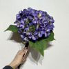 Artificial Lavender Purple Hydrangea Stem
