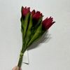 Artificial Deep Red Tulip Bouquet