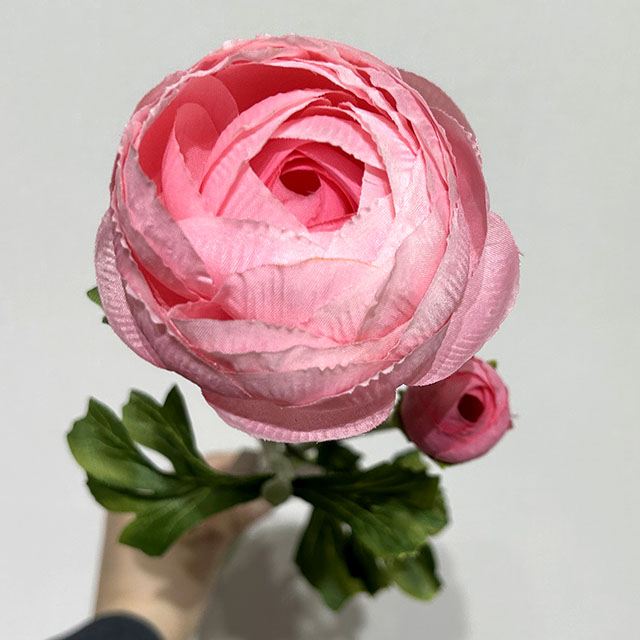 Blush Pink Ranunculus Stem Artificial 