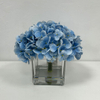 Artificial Sky Blue Hydrangea Stem Bundle