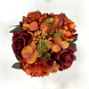 Artificial Flower Bouquet Autumn Rose Dahlia