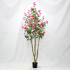 Artificial Flowering Tree (Faux Bougainvillea Tree / Tropical Exotic Flower Tree)