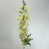 Creamy White Artificial Delphinium Stem