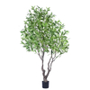 82.6inch Eucalyptus Tree Artificial for Home And Office Decor