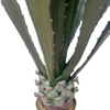Artificial Giant Agave Plant - 43.3-inch Artificial Succulent Plant with Black Pot
