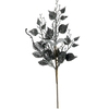 Artificial Halloween Skull Bouquet Single Stem Simulated Flowers with Silver Bats