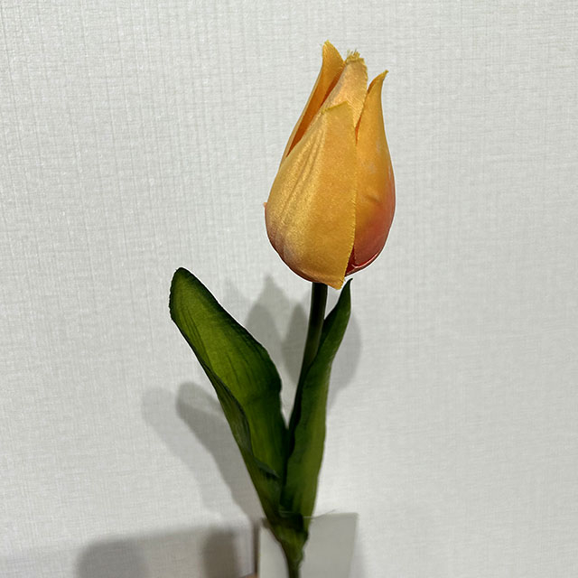 Artificial Sunset Orange Tulip Stem