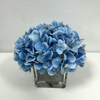 Artificial Sky Blue Hydrangea Stem Bundle