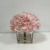 Artificial Hydrangea Stem Bundle Blush Pink 