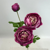 Single Stem Artificial Ranunculus, Deep Magenta
