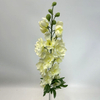 Creamy White Artificial Delphinium Stem