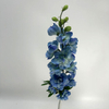 Artificial Delphinium Stem, Sky Blue Gradient