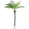 Artificial Palm, 91-inch Tropical Palm Fake Plant, Indoor And Outdoor Potted Plant