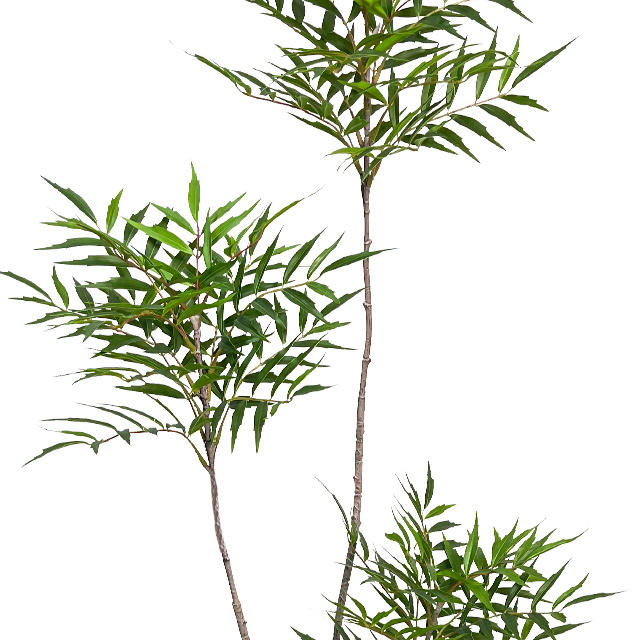 Artificial 72 Inches Tall Fake Plants Artificial Mahonia Fortunei Plants for Indoor, Patio Greening Porch Decor