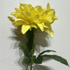Artificial Sunflower Yellow Dahlia Stem