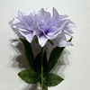 Artificial Lavender Purple Dahlia Stem