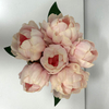 Artificial Blush Pink Peony Stem Bundle