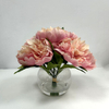 Artificial Blush Pink Gradient Peony Stem Bundle