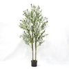 Artificial Olive Tree (Faux Mediterranean Olive Tree with Lifelike Olives & Textured Trunk)