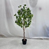 Artificial Eucalyptus Tree (Faux Silver Dollar Eucalyptus Tree with Iconic Round Leaves)