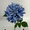 Single Head Artificial Dahlia, Dusty Blue Gradient