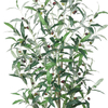 Artificial Olive Tree with Fruits in Black Plastic Pot