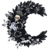 Halloween Skull Silk Rose Spider Simulation Garland Decorative Flower