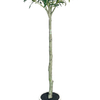 Artificial 72inch Olive Tree Indoor Tall Faux Olive Tree And Lifelike Fruits -Fake Plants in Pot for Home Office Living Room Decor