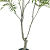 Artificial 59 inch Mahonia Fortunei Tree, Fake Plants With Planter, Faux Floor Plants