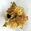 Artificial Flower Bouquet Vintage Sunflower Hydrangea