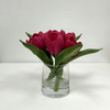 Artificial Tulip Stem Bundle Deep Magenta 