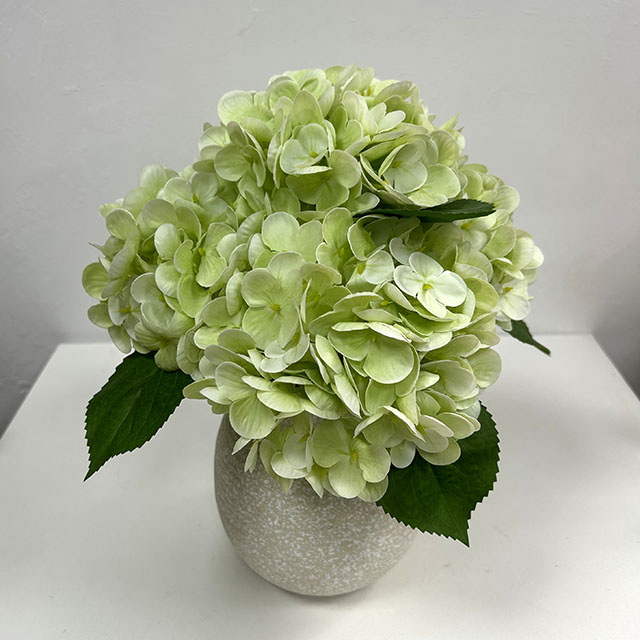 Artificial Flower Stem Light Green Hydrangea