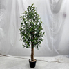 Artificial Olive Tree (Faux Olea europaea Tree with Lifelike Olives & Lush Evergreen Foliage)