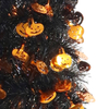 60-inch Foldable Pumpkin Halloween 3D Tinsel Pencil Halloween Tree