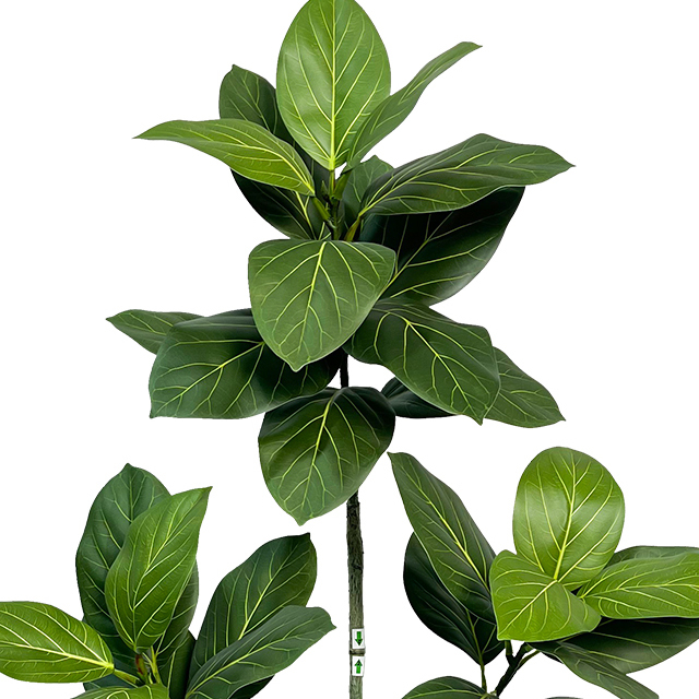 Artificial fiddle-leaf fig 53inch Tree Artificial Trees Bonsai Nordic Tree Plants Greenery Home Indoor Garden Decor Potted Green 