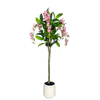 60inch Artificial Fake Wisteria Trees In Nursery Pot,Indoor Outdoor Greenery Tall Faux Floor Floor Plants