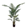 Artificial 47.2-inch Palm Plant Features Real-touch Leaves And Adjustable Branches