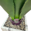 Artificial Agave Plant 23.6-inch Faux Agave Tree with Black Pot