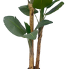 Artificial 71-inch Three-Pole Banana Tree a Large Tropical-Style Artificial Plant for Home Decor