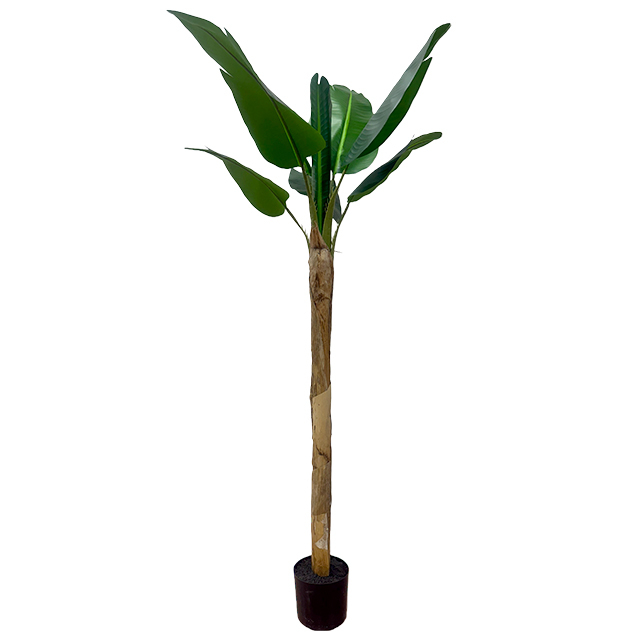 Artificial Banana Tree 63Inch Banana Leaf Plant, Tropical Style Large Artificial Plant