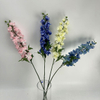 Mixed Artificial Delphinium (Larkspur) Bundle, Assorted Pastel Colors