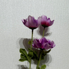 Artificial Deep Purple Anemone Stem