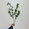 Artificial Green Berry Branch, Long Stem with Foliage