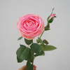 Artificial Single Rose with Bud Stem Bundle (6 Color Options)